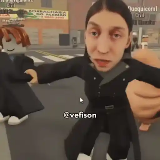 Figurinha: Vefison no Roblox