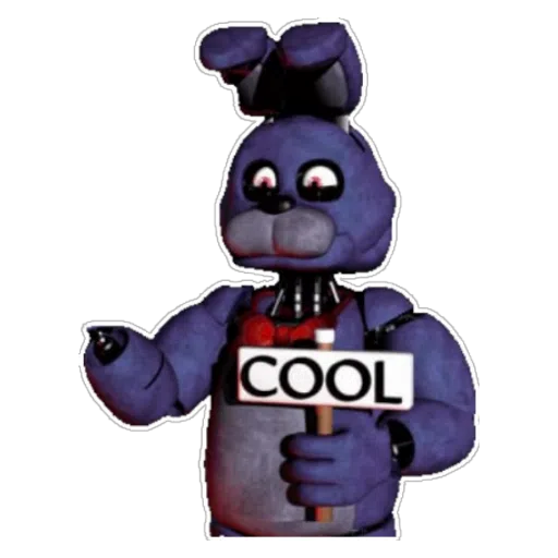 Figurinha: Bonnie Cool de Five Nights at Freddy's