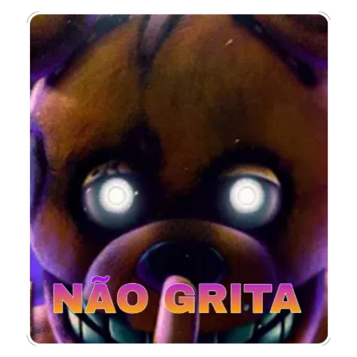 Figurinha: NÃO GRITA - Freddy Fazbear