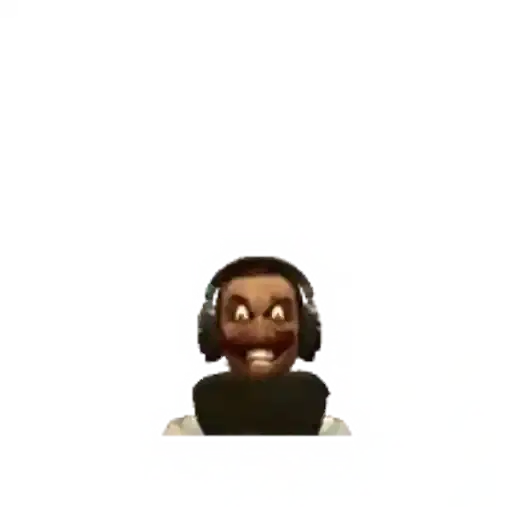 Figurinha: Sticker Gamer Assustador