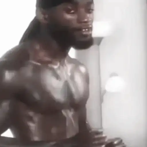 Figurinha: Meme do homem musculoso dançando