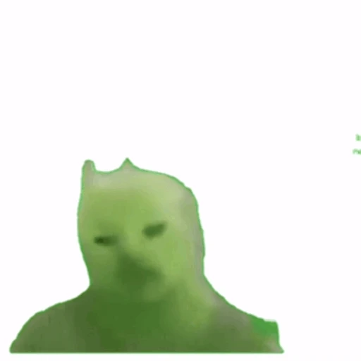 Figurinha: Cachorro Verde Animado