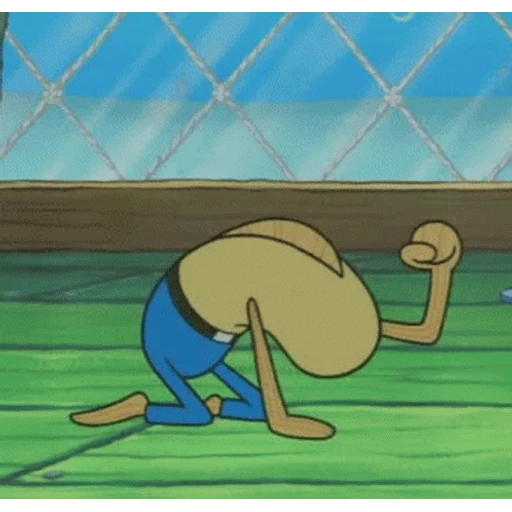 Figurinha: Peixe do Bob Esponja revoltado