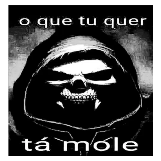 Figurinha: O que tu quer tá mole