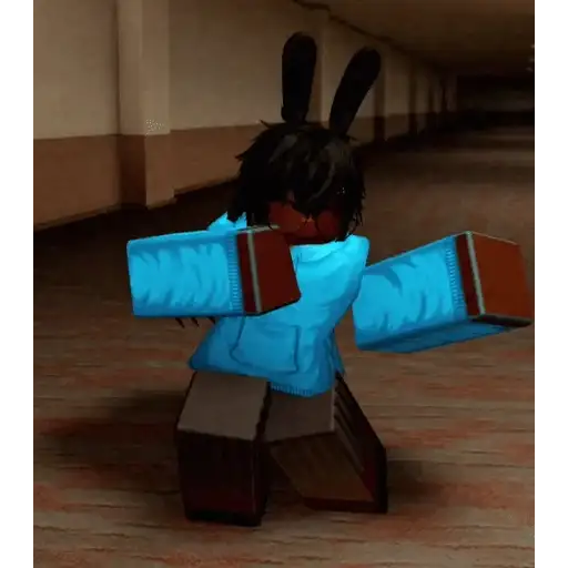 Figurinha: Coelhinho Roblox Dançando