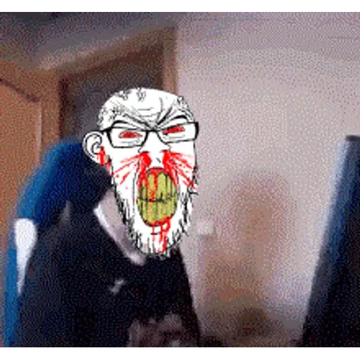 Figurinha: Gamer Irritado
