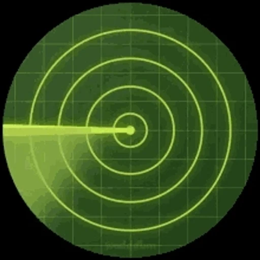 Figurinha: Radar de busca