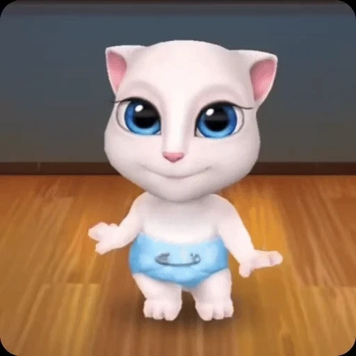 Figurinha: Bebê Angela Dançando