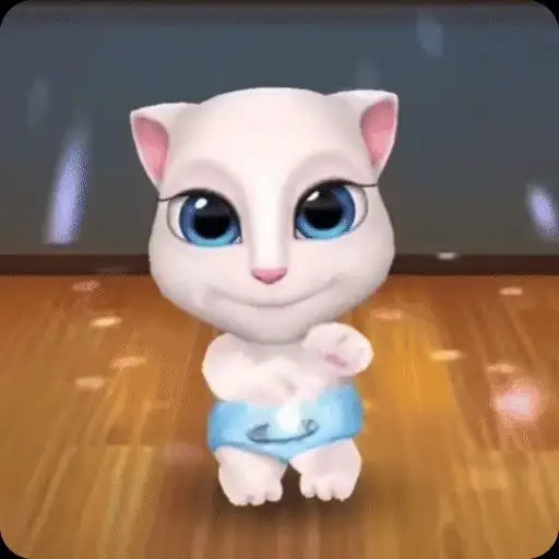 Figurinha: Angela Bebê Dançando