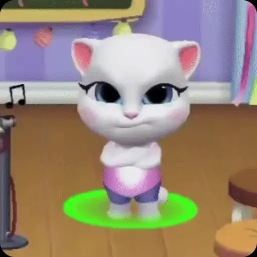 Figurinha: Angela e Tom Cantando