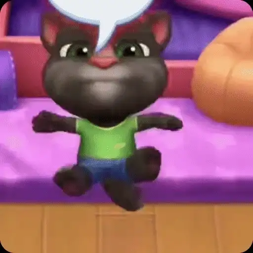Figurinha: Talking Tom Cansado