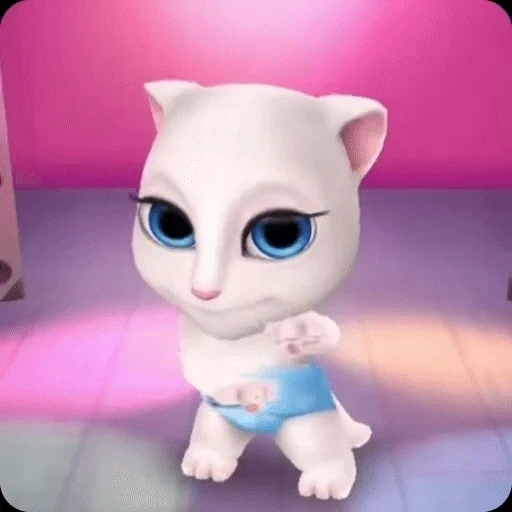 Figurinha: Angela Bebê Dançando