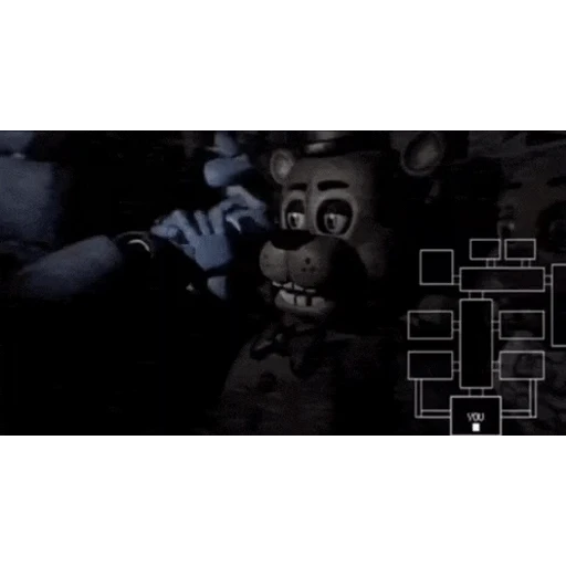 Figurinha: Freddy e Bonnie em FNAF