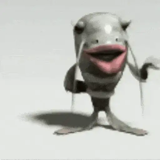 Figurinha: Peixe dançante