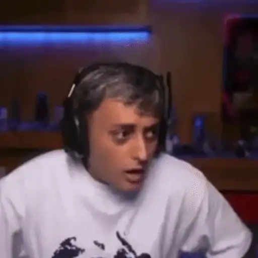 Figurinha: Kael no chat
