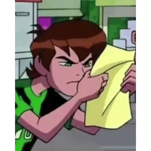Figurinha: Ben 10 Analisando