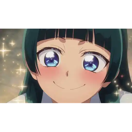 Figurinha: Dia Kurosawa apaixonada