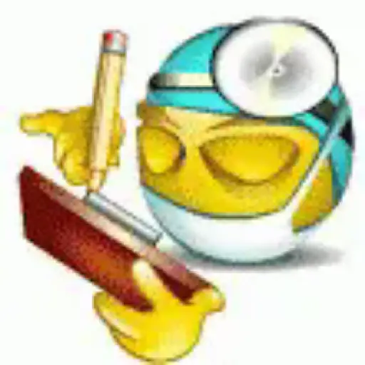 Figurinha: Emoji Médico Escrevendo