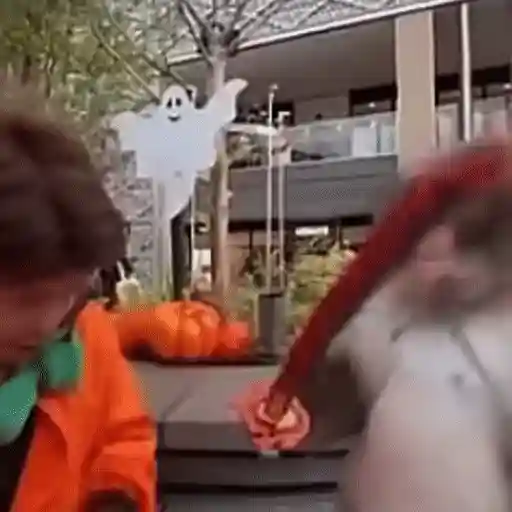 Figurinha: Macaco de Halloween