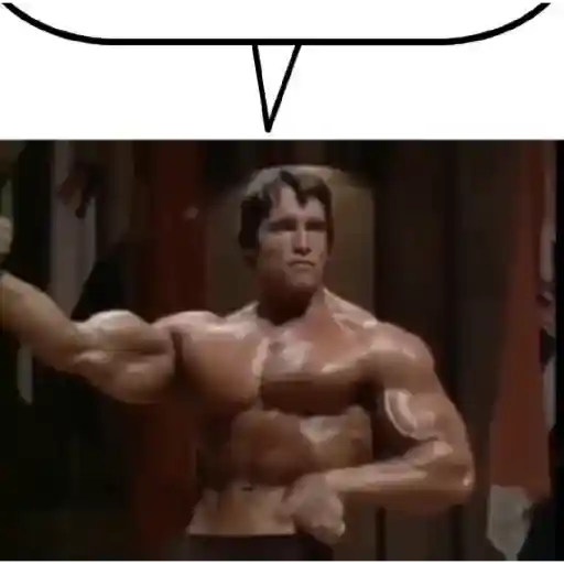 Figurinha: Arnold Schwarzenegger Pose