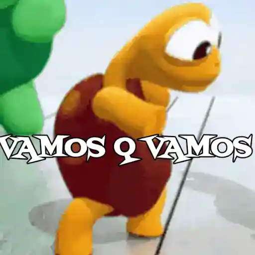 Figurinha: Vamos o vamos