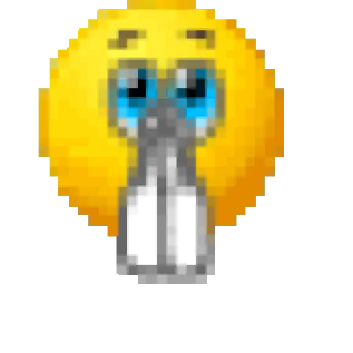 Figurinha: Emoji chorando de rir