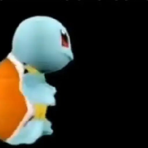 Figurinha: Squirtle Dançando