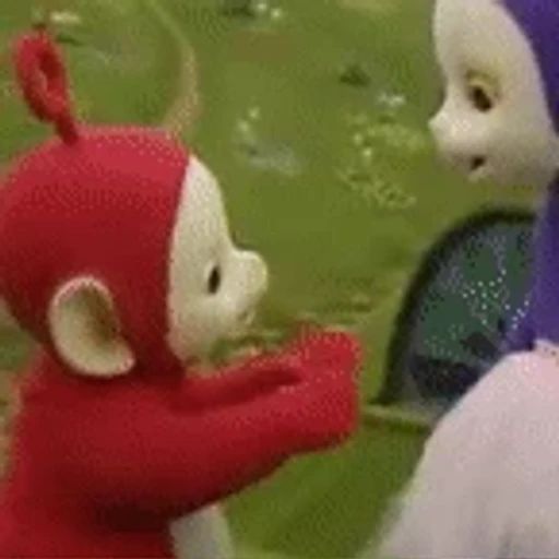 Figurinha: Abraço dos Teletubbies