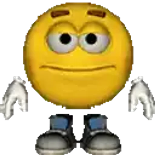 Figurinha: Emoji fazendo um flip