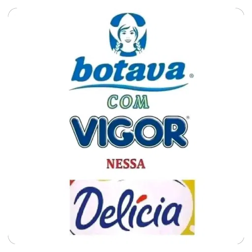 Figurinha: Botava com Vigor nessa Delícia