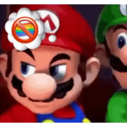Figurinha: Mario Pensando