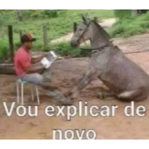 Figurinha: Vou explicar de novo