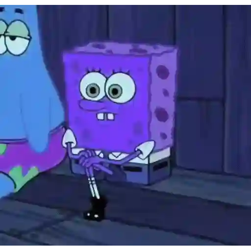 Figurinha: Bob Esponja e Patrick