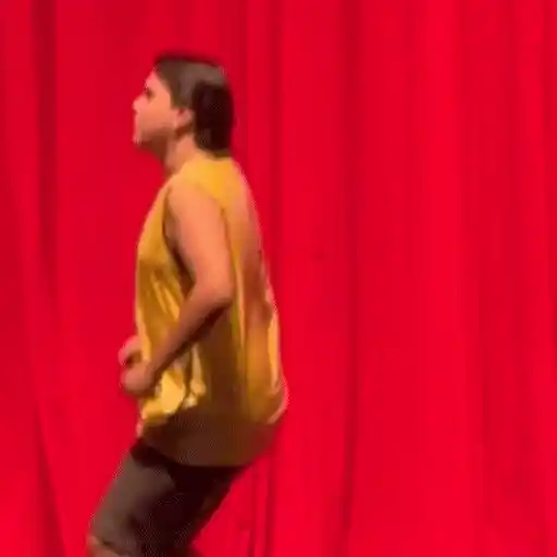 Figurinha: Dançarino animado