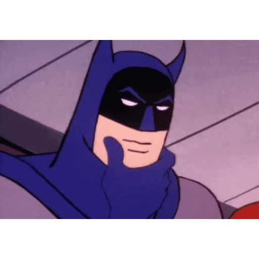 Figurinha: Batman Pensativo