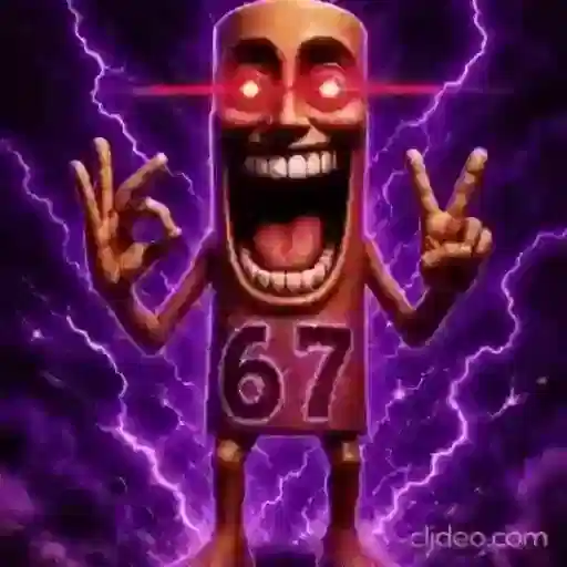 Figurinha: Personagem 67 Laser