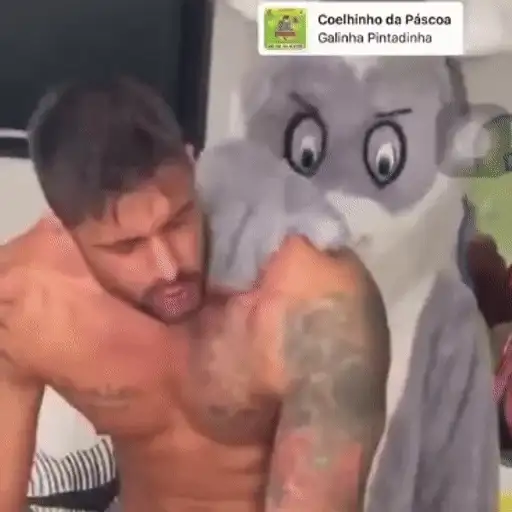 Figurinha: Coelhinho da Páscoa