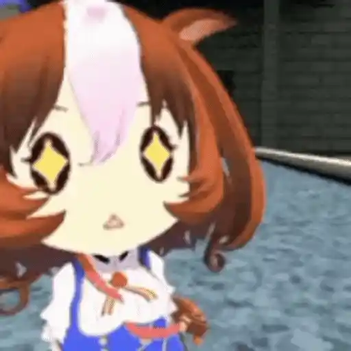 Figurinha: Sticker de Anime Chibi