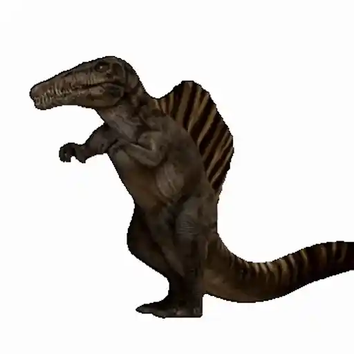 Figurinha: Dinossauro dançando
