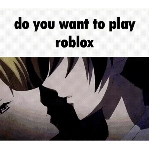 Figurinha: Quer jogar Roblox?