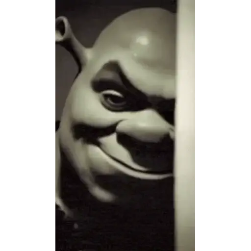 Figurinha: Shrek Assustador