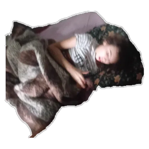 Figurinha: Criança dormindo