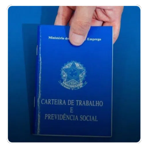 Figurinha: Carteira de Trabalho e Previdência Socia