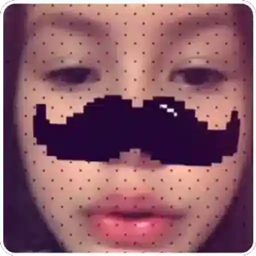 Figurinha: Filtro de Bigode Divertido