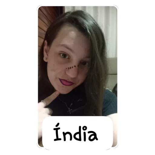 Figurinha: Índia