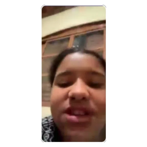 Figurinha: Reação de jovem conversando