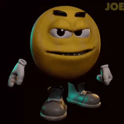 Figurinha: Emoji Joe com arma