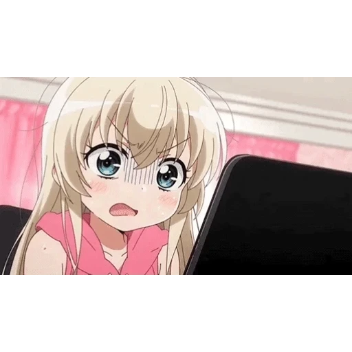 Figurinha: Koneko assustada