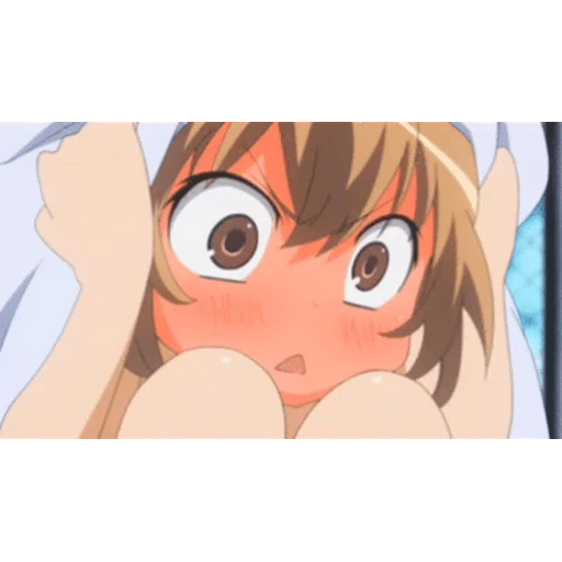 Figurinha: Taiga Aisaka envergonhada