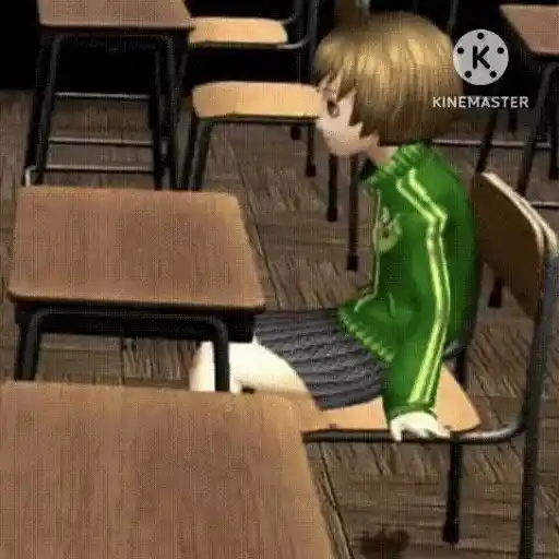 Figurinha: Chie Satonaka Sentada